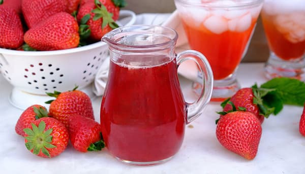 تصویر 1 از فروش پودر شربت توت فرنگی + قیمت خرید به صرفه